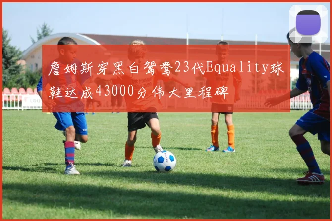 詹姆斯穿黑白鸳鸯23代Equality球鞋达成43000分伟大里程碑